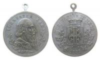 Metz - auf den Turnverein - 1889 - tragbare Medaille  vz