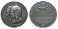 Hünefeld und Köhl - auf den Flug der Bremen über den Atlantik - 1928 - Medaille  vz