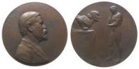 Freud Siegmund (1856-1939) - auf seinen 50. Geburtstag - 1906 - Medaille  vz