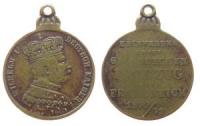 Wilhelm I (1861-1888) - Erinnerung an den Feldzug gegen Frankreich - 1870 - tragbare Medaille  fast ss