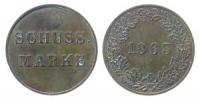 Frankfurt - Schussmarke - 1862 - Schussmarke  vz