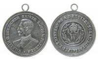 Wilhelm II. (1888-1918) - auf seinen Regierungsantritt - 1888 - tragbare Medaille  ss