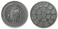Kulmbach - auf das 2. A.T.B. Fest - 1897 - Medaille  ss+