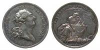 Louis XVI. (1774-1793) - auf seine Hinrichtung - 1793 - Medaille  ss+