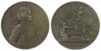 Friedrich II. (1740-1786) - Auf die Eroberung von Prag - 1757 - Medaille  ss