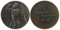 Rheinlandräumung - 1930 - Medaille  vz