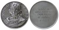 Franciscus Redi (1626-1697) - italienischer Arzt - o.J. - Medaille  vz
