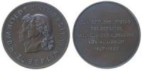 Berlin - auf den 200. Geburtstag (1967-69) der Gebrüder Wilhelm und Alexander von Humboldt - 1969 - Medaille  vz-stgl