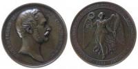 Maximilian II. Joseph (1848-1864 ) - Preis für Aussteller der Deutschen Industrieausstellung in München - 1854 - Medaille  vz