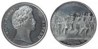 Ludwig I. (1825-1848) - auf das bei Augsburg abgehaltene Übungslager - 1846 - Medaille  fast vz