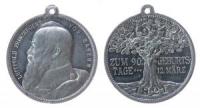 Luitpold (1887-1912) - auf seinen 90. Geburtstag - 1911 - tragbare Medaille  vz