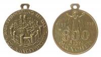 München - auf die 800-Jahrfeier - 1958 - tragbare Medaille  vz