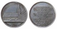 Nördlingen - auf die Einweihung des neuen Schulgebäudes - 1831 - Medaille  fast vz