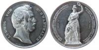 Schwanthaler Ludwig von (1802-1848) - auf die Enthüllung der Münchener Bavaria - 1850 - Medaille  ss+