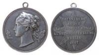 Berlin - auf die Große Akademische Kunst-Ausstellung - 1887 - tragbare Medaille  ss