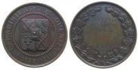 St. Quentin - auf das Schützenfest - 1886 - Medaille  ss+