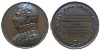Louis XVIII. (1814-1824) - auf die Ermordung von Duc de Berry (1778-1820) - 1820 - Medaille  fast vz