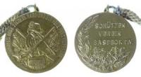 Basbeck (heute OT von Hemmoor) - auf den Schützenverein - o.J. - tragbare Medaille  vz