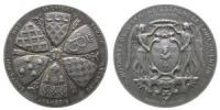 Zweite Republik - auf die Ereignisse der Tage 22-23- und 24. Februar - 1848 - Medaille  ss+