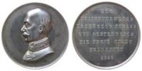 Johann Erzherzog von Österreich - Widmung der Stadt Frankfurt auf seine Wahl zum Reichsverweser - 1848 - Medaille  vz