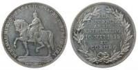 Alfred (1893-1900) - auf die Enthüllung des Denkmals für Ernst II. in Coburg - 1899 - Medaille  fast vz