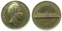 Ludwig II. (1864-1886) - auf das Jubiläum des Münchner Kunstgewerbevereines - 1876 - Medaille  vz