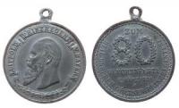 Luitpold (1886-1912) - auf seinen 80. Geburtstag - 1901 - tragbare Medaille  fast vz