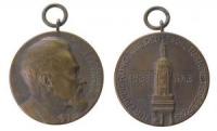 Leipzig - zur Erinnerung an das 12. Deutsche Turnfest - 1913 - tragbare Medaille  vz
