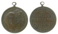 Wilhelm II. (1888-1918) - auf die 200 Jahrfeier der Erhebung Preussens zum Königreich - 1901 - tragbare Medaille  ss