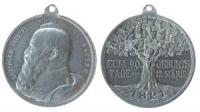 Luitpold (1887-1912) - auf seinen 90. Geburtstag - 1911 - tragbare Medaille  ss