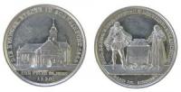 Schweinfurt - auf 300 Jahre Übergabe der Augsburger Konfession - 1830 - Medaille  fast vz