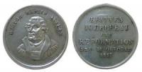 Luther Martin (1483-1546) - auf die 300 Jahrfeier der Reformation - 1817 - Medaille  vz