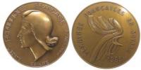 Französische Wochen in der Schweiz - Semaines Francaises en Suisse - 1978 - Medaille  vz-stgl