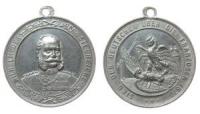 Wilhelm I (1797-1888) - auf den Sieg über die Franzosen - 1870 - tragbare Medaille  ss-vz