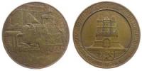Hamburg - auf die Hauptversammlung der Gesellschaft deutscher Metallhütten und Bergleute - 1928 - Medaille  vz-stgl
