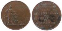 Stuttgart - auf die erste Süddeutsche Fachausstellung für Blechindustrie und Installationswesen - 1900 - Medaille  vz