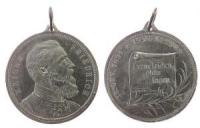 Friedrich III (1831-1888) - auf seinen Tod - 1888 - tragbare Medaille  ss+