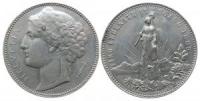 Lugano - auf das Schützenfest - 1888 - Medaille  ss+