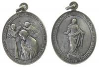 Marianische Kongregation - St. Aloysi - o.J. - tragbare Medaille  ss
