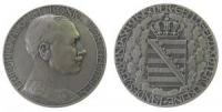 Friedrich August III. (1904-1918) - Landesverband sächsischer Geflügelzüchtervereine - o.J. - Medaille  vz-stgl