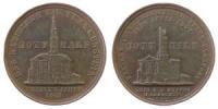 Frankenstein und Zadel - auf den Wiederaufbau nach den Stadtbränden - 1861 - Medaille  ss