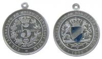 Corps-Manöver - zur Erinnerung - 1906 - tragbare Medaille  vz