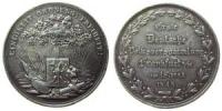 Frankfurt - auf die erste Deutsche Volksversammlung - 1848 - Medaille  ss