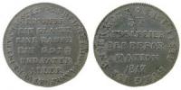 Frankfurt - auf die 300 Jahrfeier der Reformation - 1817 - Medaille  vz-stgl