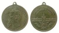 Nürnberg - auf die Bayrische Landesausstellung - 1896 - tragbare Medaille  ss+