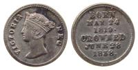 Victoria - Königin von England - 1838 - Miniaturmedaille  ss-vz