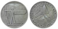 Zürich - Internationales Flug Meeting - 1922 - Medaille  ss