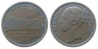 Victoria (1837-1901) - auf die Ausstellung in London - 1851 - Medaille  ss