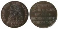 Hardy Thomas - London (Middlesex) - 1794 - 1/2 Penny Token  fast vz