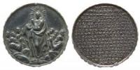 Christus im Kreise betender Gläubiger - o.J. (um 1700) - Miniaturmedaille  vz